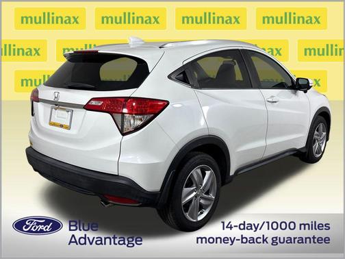 Platinum White Pearl 2019 Honda HR-V EX