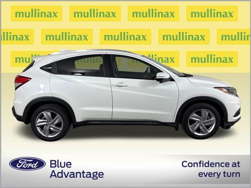 Platinum White Pearl 2019 Honda HR-V EX