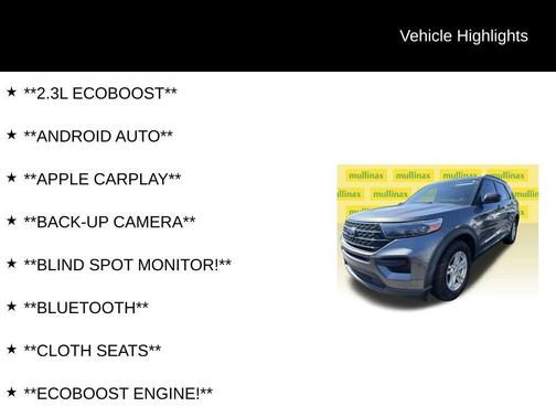 Carbonized Gray Metallic 2022 Ford Explorer XLT