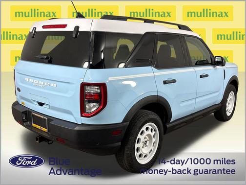 Blue 2024 Ford Bronco Sport Heritage