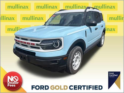 Blue 2024 Ford Bronco Sport Heritage