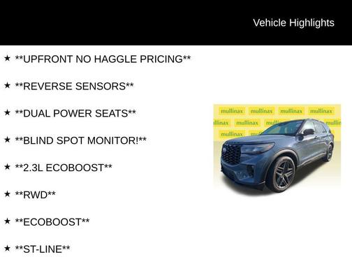 2025 Ford Explorer ST-Line