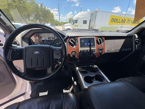 White Platinum Clearcoat Metallic 2012 Ford F-450 Lariat