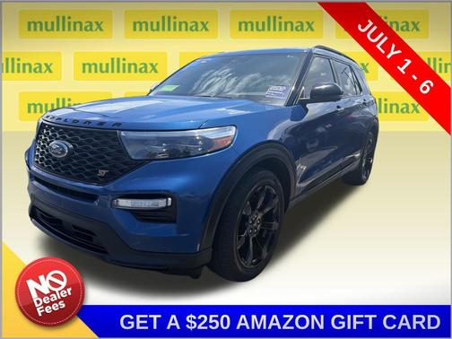 Blue Metallic 2023 Ford Explorer ST