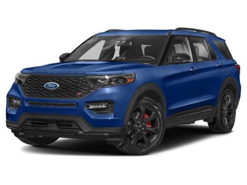 Blue Metallic 2023 Ford Explorer ST