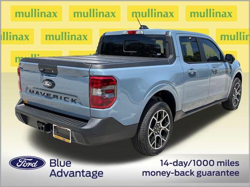 Azure Gray Metallic Tri-Coat 2025 Ford Maverick Lariat