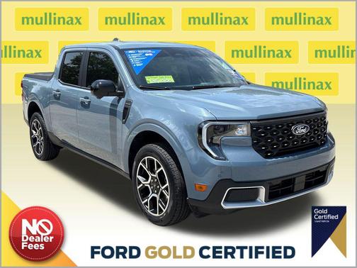 Azure Gray Metallic Tri-Coat 2025 Ford Maverick Lariat