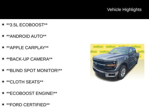 Carbonized Gray Metallic 2025 Ford F-150 XLT