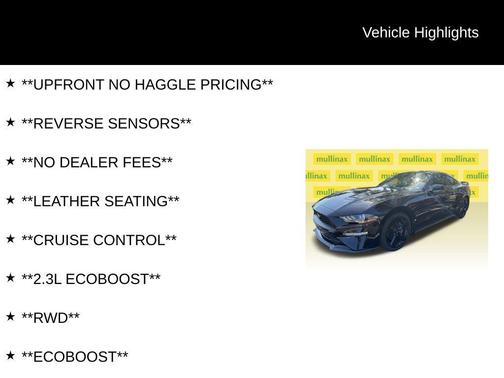 2022 Ford Mustang EcoBoost Premium