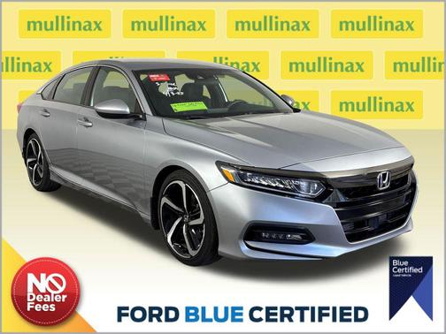 Lunar Silver Metallic 2018 Honda Accord Sport