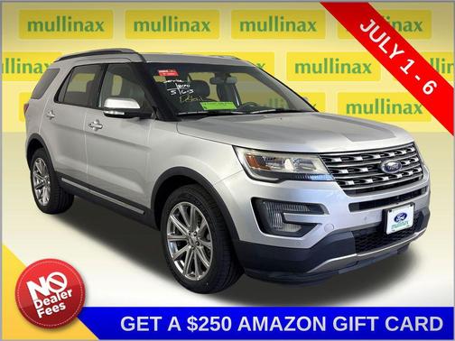 Ingot Silver Metallic 2017 Ford Explorer Limited