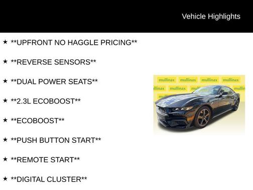 2025 Ford Mustang EcoBoost Premium