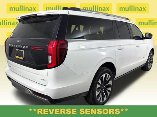 White Metallic 2026 Ford Expedition Max Platinum