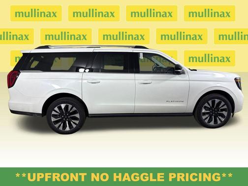 White Metallic 2026 Ford Expedition Max Platinum
