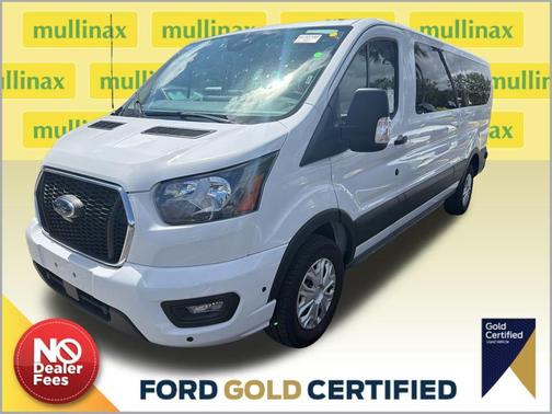 Oxford White 2024 Ford Transit-350 XLT