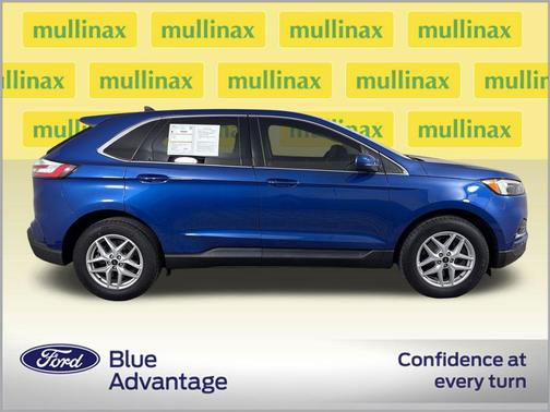 Blue Metallic 2024 Ford Edge SEL