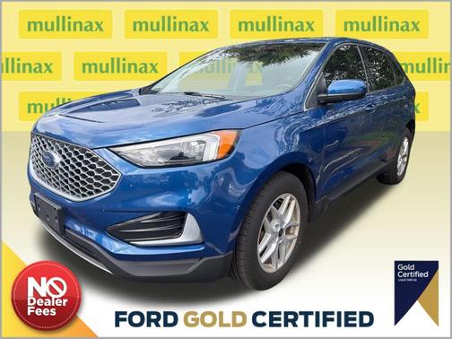 Blue Metallic 2024 Ford Edge SEL
