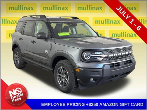 Carbonized Gray Metallic 2026 Ford Bronco Sport Big Bend