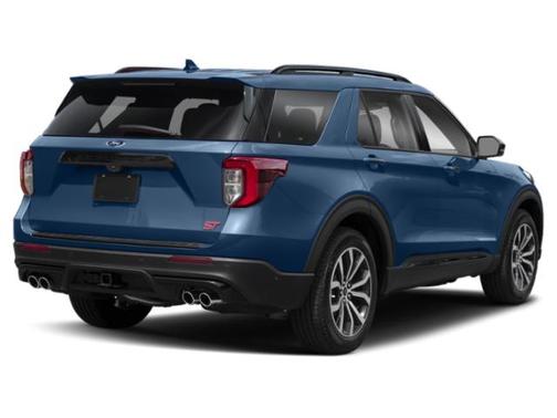 Blue 2020 Ford Explorer Limited