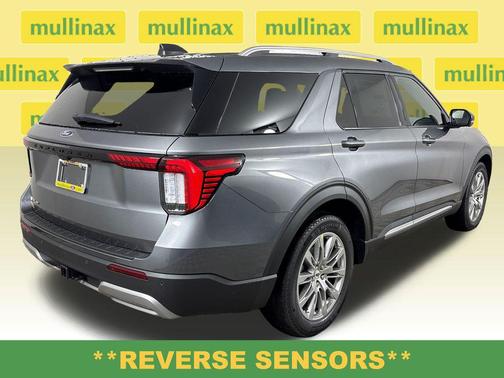 Gray Metallic 2026 Ford Explorer Platinum