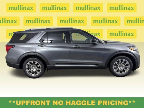 Gray Metallic 2026 Ford Explorer Platinum