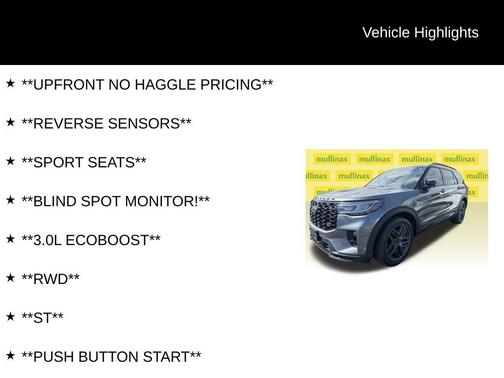 2025 Ford Explorer ST