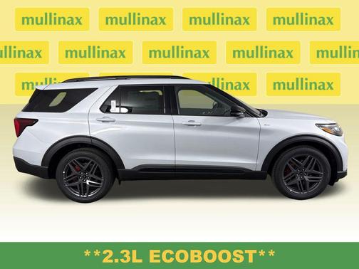 Space White Metallic 2026 Ford Explorer ST-Line