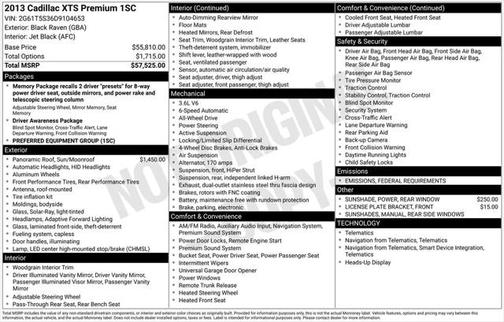 2013 Cadillac XTS Premium