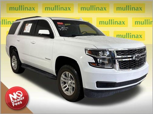 Summit White 2018 Chevrolet Tahoe LT