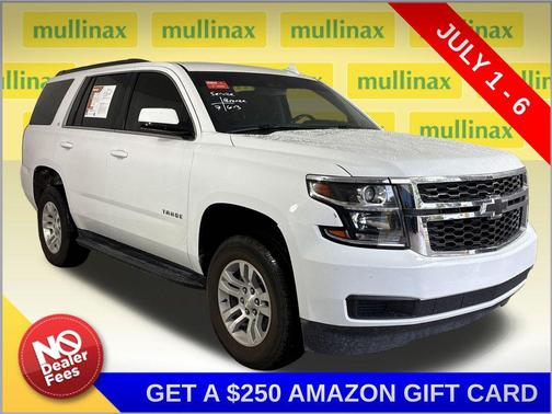 Summit White 2018 Chevrolet Tahoe LT