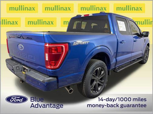 Blue Metallic 2022 Ford F-150 XLT