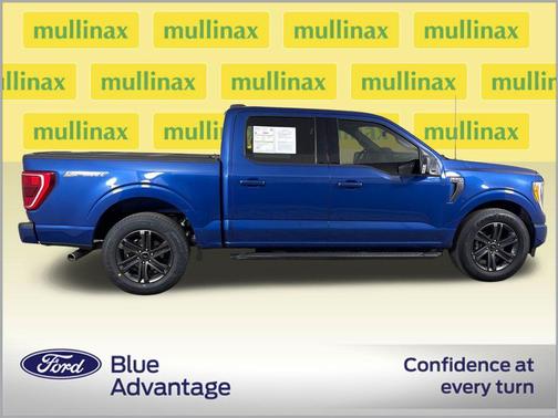 Blue Metallic 2022 Ford F-150 XLT