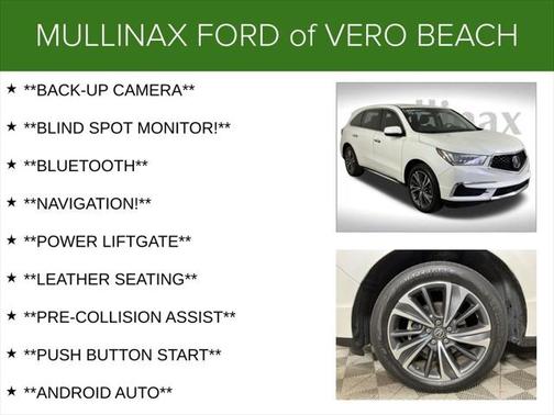 2019 Acura MDX 3.5L w/Technology Package