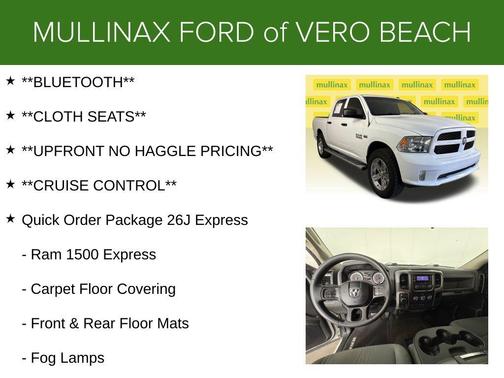 Bright White Clearcoat 2017 RAM 1500 Express