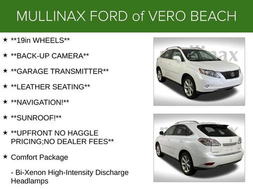 2010 Lexus RX 350 Base