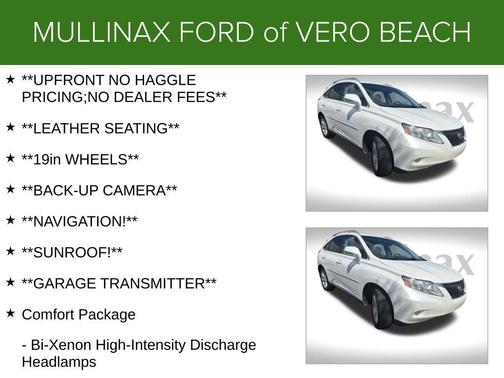 2010 Lexus RX 350 Base