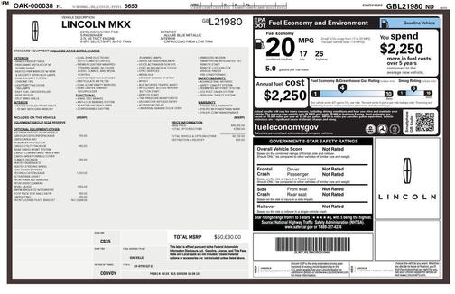 2016 Lincoln MKX Reserve