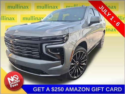 Sterling Gray Metallic 2026 Chevrolet Tahoe High Country