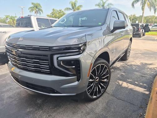 Sterling Gray Metallic 2026 Chevrolet Tahoe High Country
