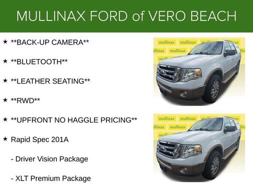Oxford White 2011 Ford Expedition XLT