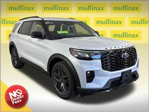Space White Metallic 2026 Ford Explorer ST