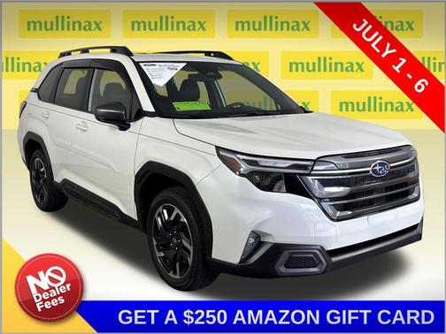 Crystal White Pearl 2025 Subaru Forester Limited