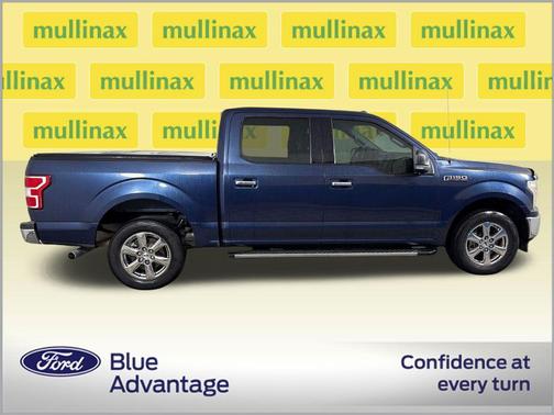 Blue 2018 Ford F-150 XLT
