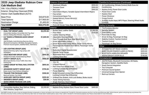 2020 Jeep Gladiator Rubicon