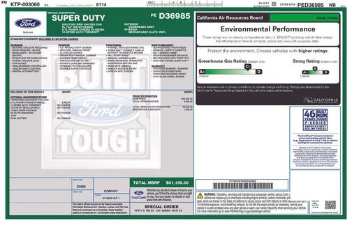 Gray Metallic 2023 Ford F-350 XL
