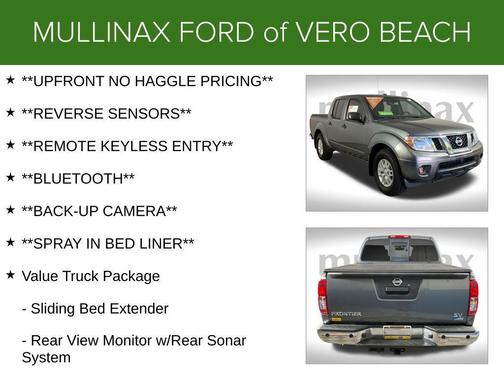 2018 Nissan Frontier SV