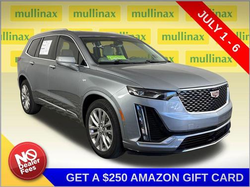Argent Silver Metallic 2024 Cadillac XT6 Premium Luxury FWD