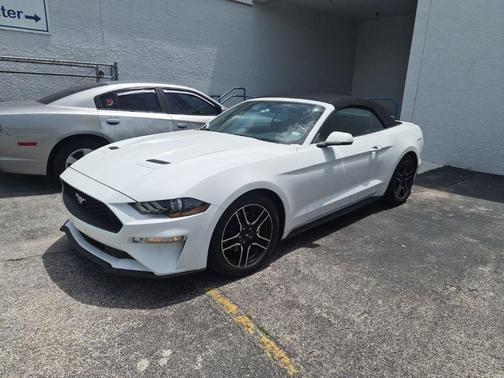 Oxford White 2018 Ford Mustang EcoBoost Premium