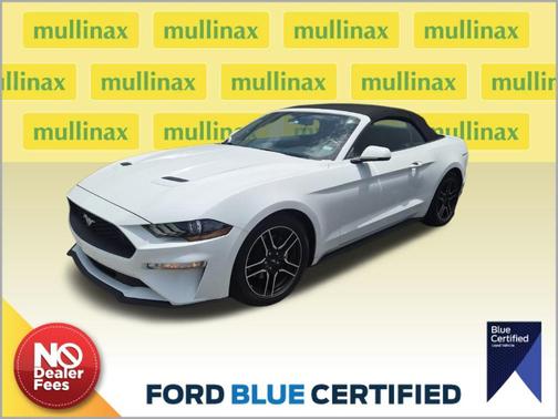 Oxford White 2018 Ford Mustang EcoBoost Premium