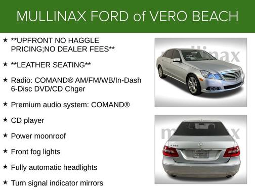 2011 Mercedes-Benz E-Class E 350